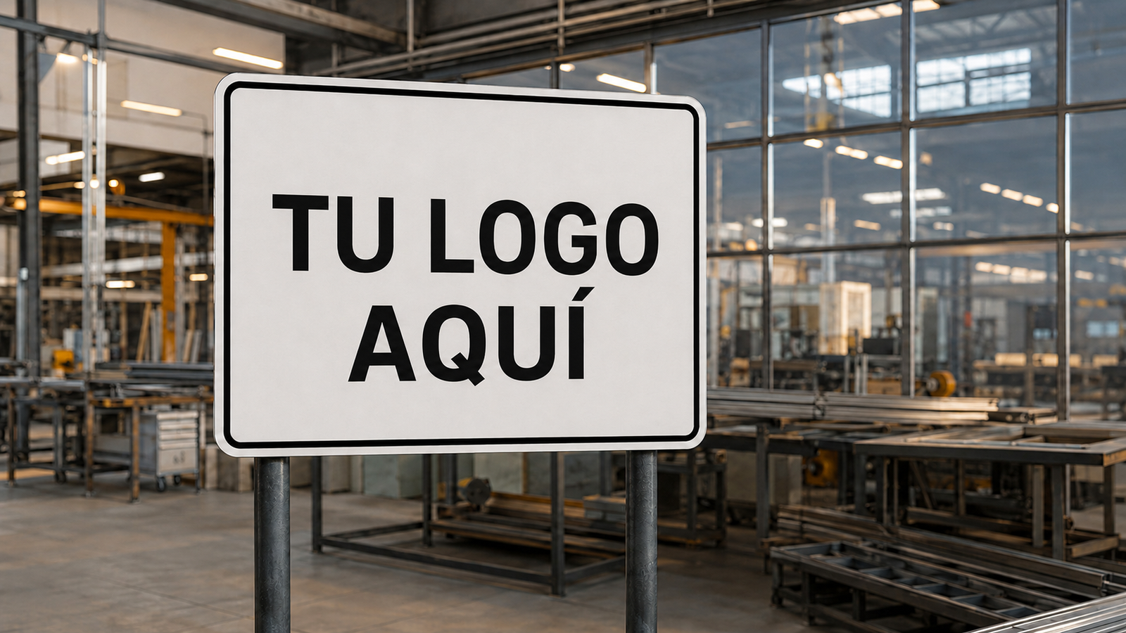 Fabricación de señalética vial personalizada con diseño a medida